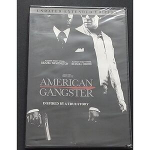AMERICAN GANGSTER Unrated Extended Edition DVD Denzel Washington movie